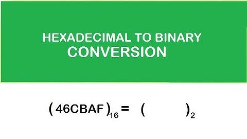 11.Hexadecimal to Binary Conversion|EASY EXAMPLES| in DLD(URDU/HINDI)