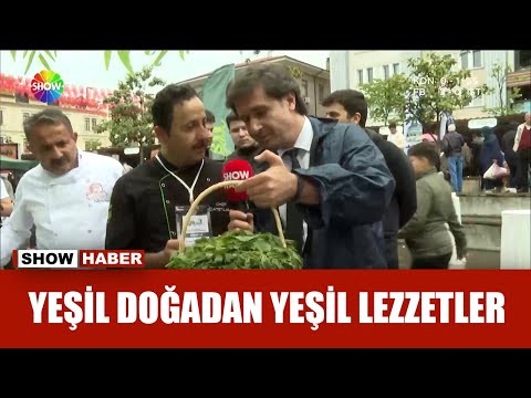 Giresun yeşil lezzetler festivali başladı