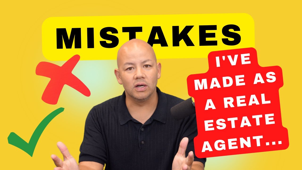 Mistakes I've Made as a Real Estate Agent... Aaron Rian YouTube