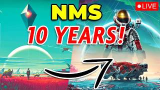 No Man's Sky 10 Year Anniversary Live! Survival Bob vs Jason Plays, Xaine's World and Beeblebum
