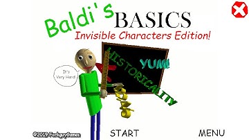 Everyone is Invisible - Baldi