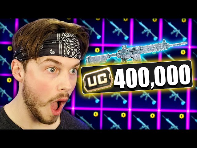 400,000 UC for M4 GLACIER 😭😱 class=