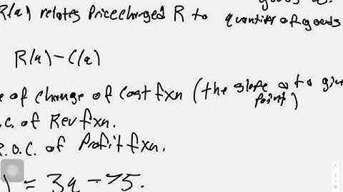 Applied Calculus Lecture 5: Cost, Revenue, Profit, Supply, and Demand (1.4)