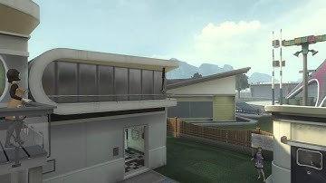 Black Ops 2 Cross Map Tomahawk on Nuketown