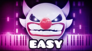 Crazy III - Geometry Dash | EASY Piano Tutorial