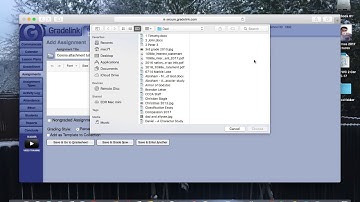 Gradelink document attachment tutorial