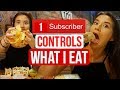I Follow ONE SUBSCRIBER'S MEALS for a Day  | What I Eat in a Day