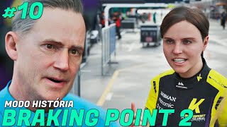 F1 2023 BREAKING POINT 2 #10 INVASÃO DO RÁDIO, ESTRATÉGIA ARRISCADA E CAOS NA EQUIPE! (Português-BR)