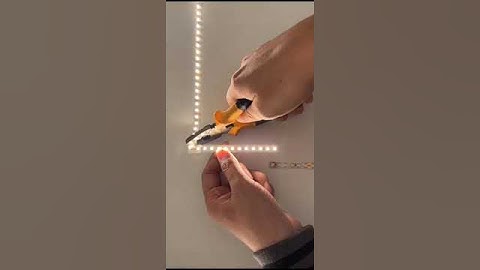 How to repair led Strip lights in hindi | How to cut and Connect Led light Strips #ytshorts #shorts_