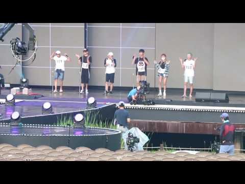 160814 DMZ 평화 콘서트 드라이 리허설 BTOB - 집으로 가는길
