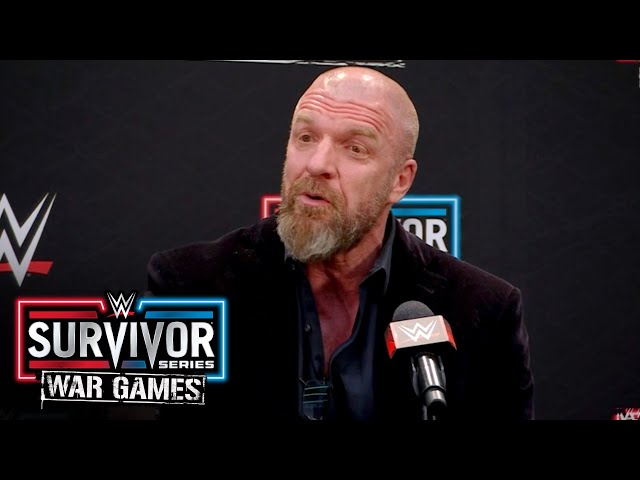 Triple H discusses the future of WWE Premium Live Events: Survivor Series: WarGames Press Conference