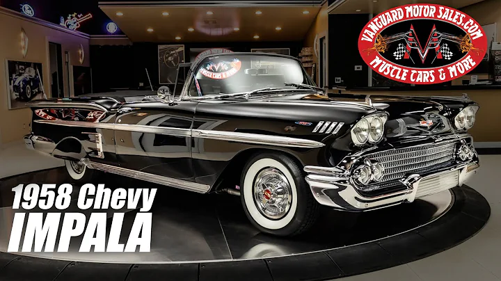 1958 Chevrolet Impala Convertible For Sale Vanguard Motor Sales #7604