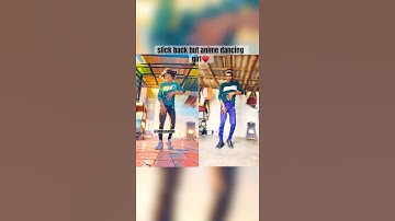 slick back but anime dancing girl #slickback #dancevideo #slickbackchallenge