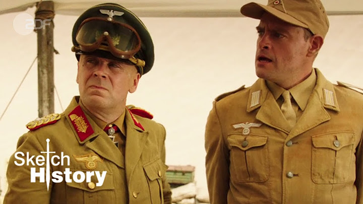 Nazi-Rommel rührt die Namens-Trommel  - SANDNEUE STAFFEL Sketch History 2018 | ZDF