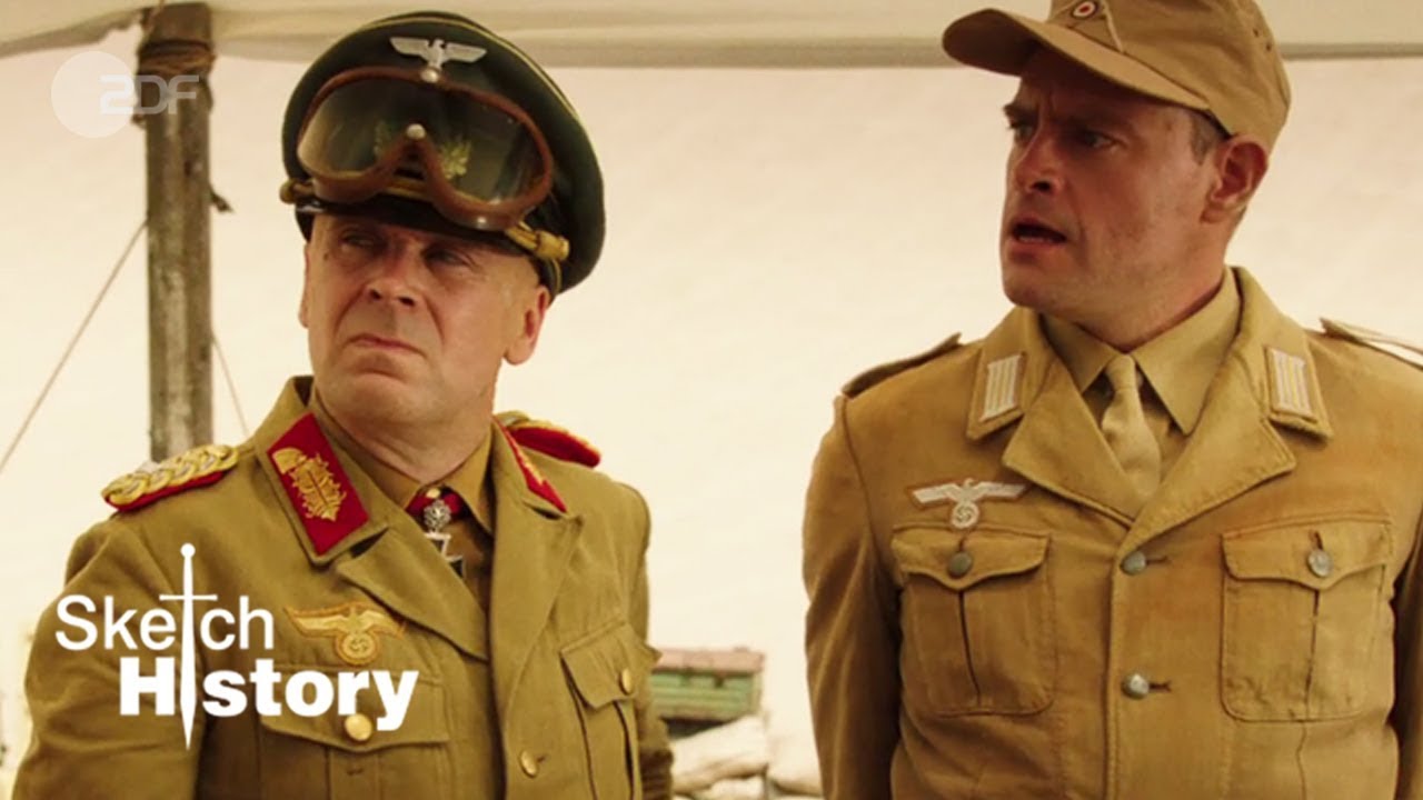 Nazi-Rommel rührt die Namens-Trommel - SANDNEUE STAFFEL Sketch History 2018 | ZDF rechtliche hinweise