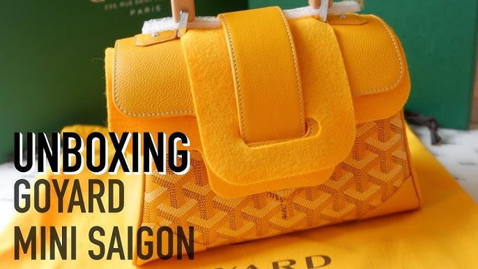 GOYARD CONTI POUCH - UNBOXING !! 