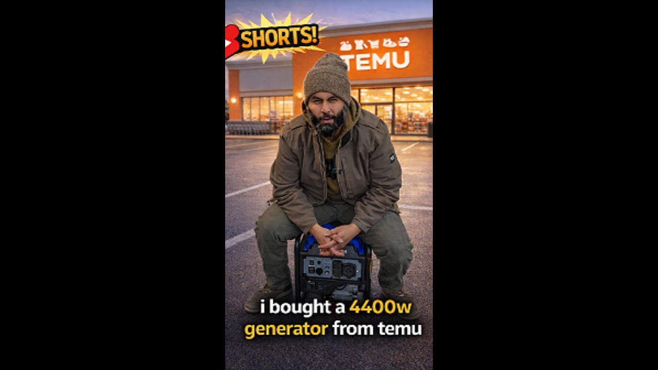 Temu Generator I bought a 4400w generator from TEMU - YouTube