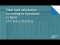Heat Load Calculation according to Standards – liNear for Autodesk Revit