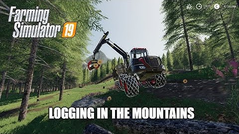 Logging In The Mountains (Time Lapse)