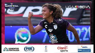 Gol de B. Muñoz | Querétaro 0 - 3 Pachuca | LigaBBVAMXFemenil | Guard1anes 2021 J9
