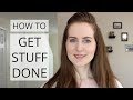 Seven Productivity Hacks // How to Get Stuff DONE // Gillian Perkins