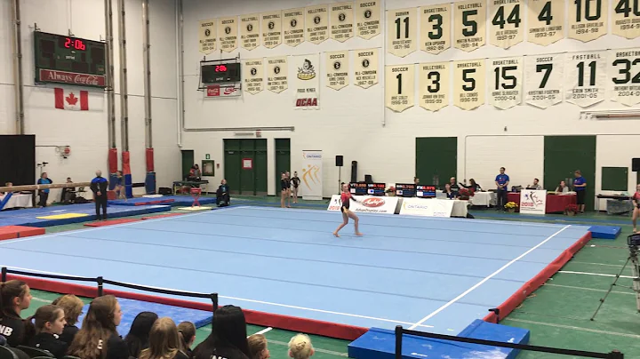 Sarah Rees- Eastern Canadian Championship Floor Ro...