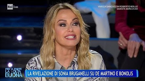 La rivelazione di Sonia Bruganelli su De Martino e Bonolis - La Volta Buona 29/04/2025