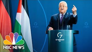 Palestinian President Accuses Israel Of Committing ’50 Holocausts’