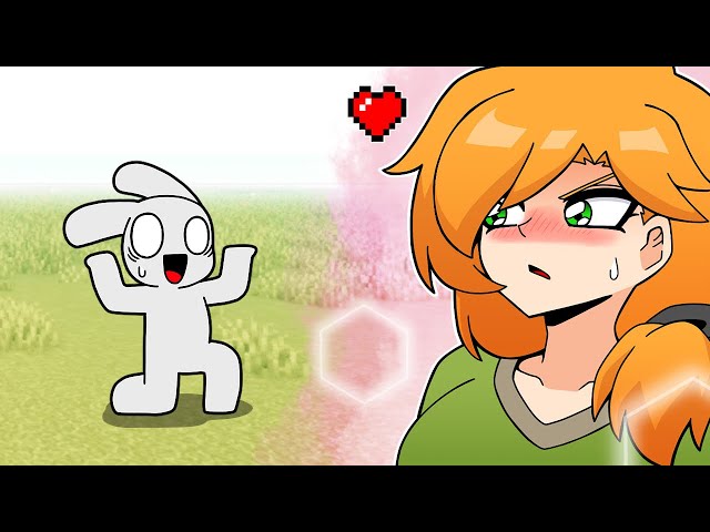 Sims Rabbit break | Minecraft anime class=