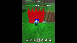 Poisoned Log Wall Base