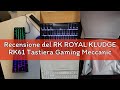 Recensione del RK ROYAL KLUDGE RK61 Tastiera Gaming Meccanica, 60% Tastiera Wireless 2.4Ghz/Bluetoot