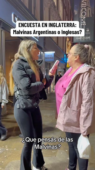 Encuesta en Inglaterra: Malvinas Argentinas o Inglesas?  #islasmalvinas #viralvideo #malvinas
