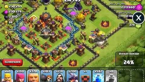 Clash of Clans+XMods (Epic RAIDS! Unlimited Troops)