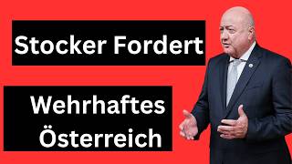 Christian Stocker (ÖVP): Wehrhaftes Österreich? Diese Ansage Ändert JETZT Alles! 🇦🇹