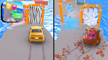 Car MakeUp Gameplay 🕺🌈🚘 All Levels 3-4