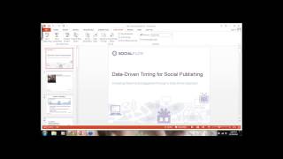 11/20/14 Data Driven Timing for Social Content Publishing Webinar