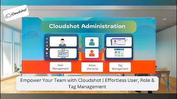 Empower Your Team with Cloudshot: Effortless User, Role & Tag Management   Made with Clipchamp