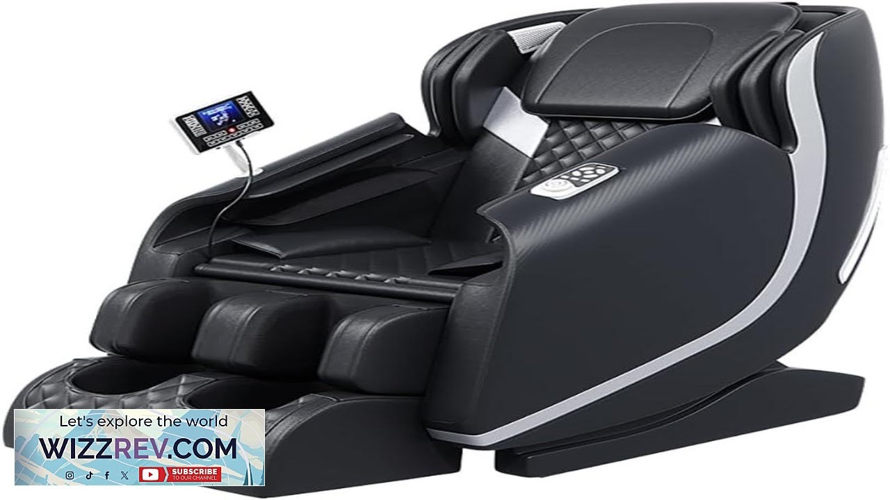 Massage Chair Zero Gravity Full Body Airbags Bluetooth Speaker Shiatsu Foot Massage