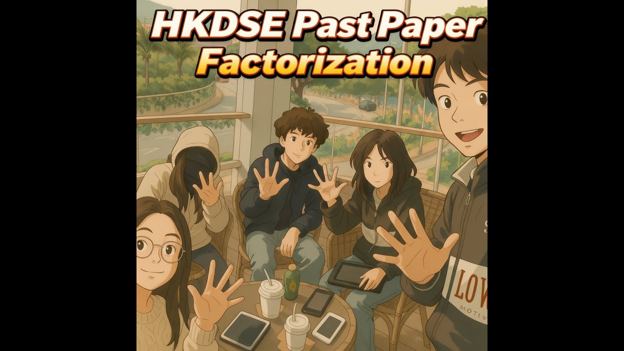 [中三] HKDSE Math 2018 Q5 Paper1 Factorization 因式分解 (堂上直播精華) - YouTube