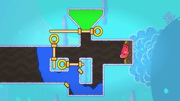 Save The Fish  / Pull the Pin  Games Level 3851 - 3860 Complete Android Gameplay Walkthrough #386