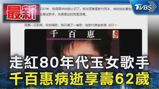 Download Lagu 走紅80年代玉女歌手 千百惠病逝享壽62歲|TVBS新聞 @TVBSNEWS01 MP3 Download Lagu 走紅80年代玉女歌手 千百惠病逝享壽62歲|TVBS新聞 @TVBSNEWS01 MP3