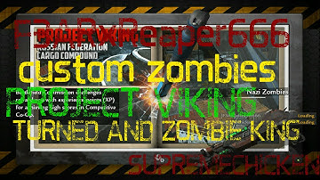 call of duty world at war custom zombies: project viking turned and zombie king