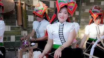 NÉT ĐẸP CÔ GÁI THÁI TRONG LỄ HỘI HOA BAN SƠN LA NĂM 2025 TẠI QUẢNG TRƯỜNG TÂY BẮC II DU MÔNG TV