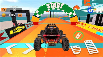 Superhero Buggy GT Mega Ramp Stunts Free - Impossible Extreme Stunts Car Game - Android GamePlay#2