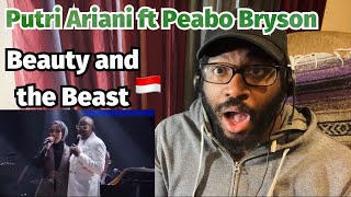 Putri Ariani ft Peabo Bryson - Beauty and the Beast (David Foster n Friends in Asia 2023) REACTION!!