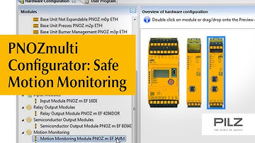 PNOZmulti Configurator - Safe Motion Monitoring | Pilz