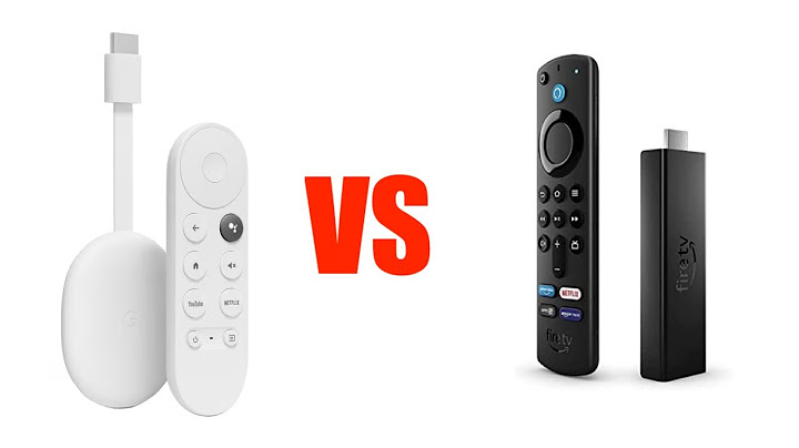 So sánh fire tv stick 4k vs google chromecast 3 năm 2024