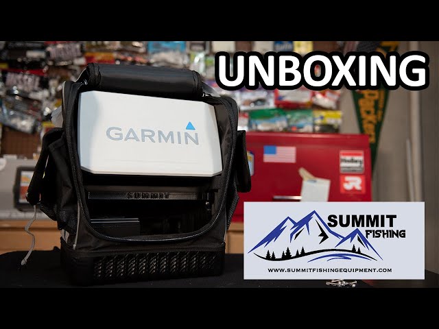 LiveScope Ice Fishing Setup(Garmin93svPlus+LiveScope, Summit Shuttle+Pole,  Clam Bag,+MORE)FULL BUILD 