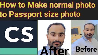 How To make  Normal photo to convert Passport size photos @Thejkpoint screenshot 4