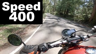 Triumph Speed 400 Onboard Ride Along